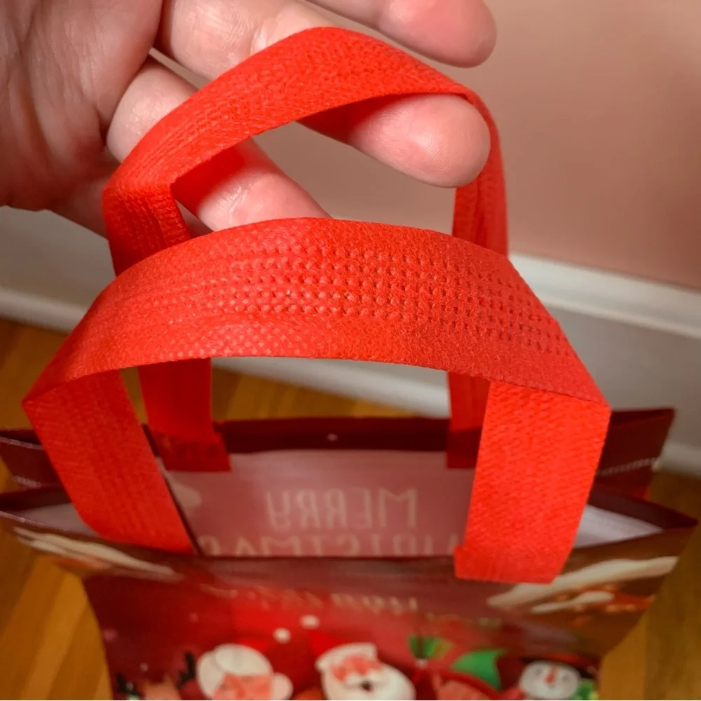 Reusable Christmas Bag Gift Bag Tote Bag